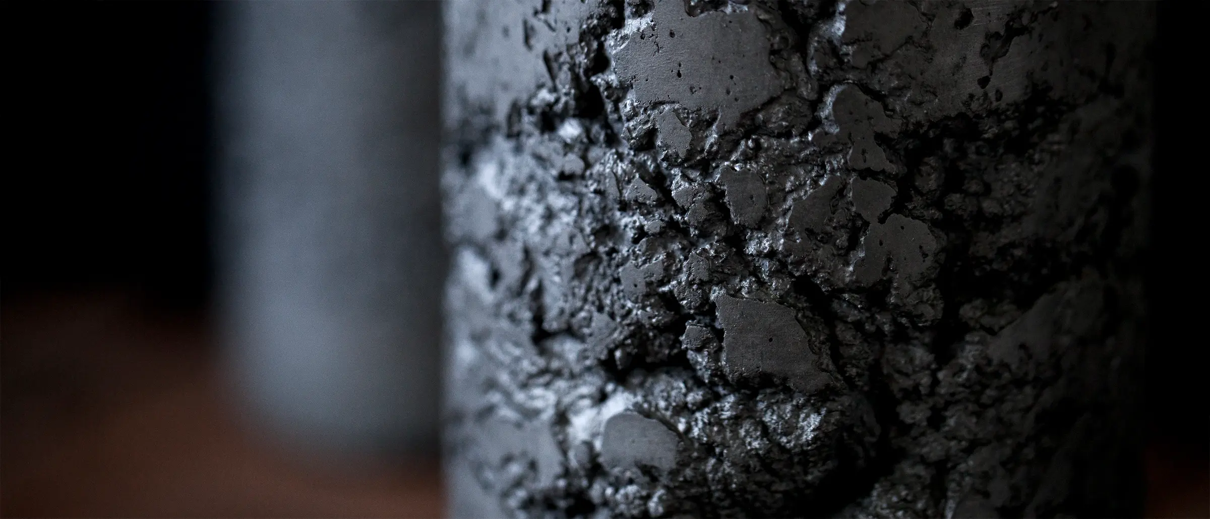 Detailaufnahme einer Betonoberfläche